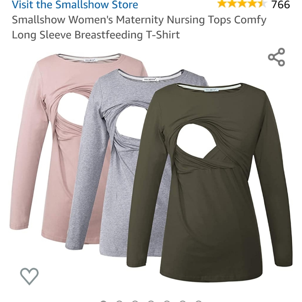 Smallshow Nursing Tops